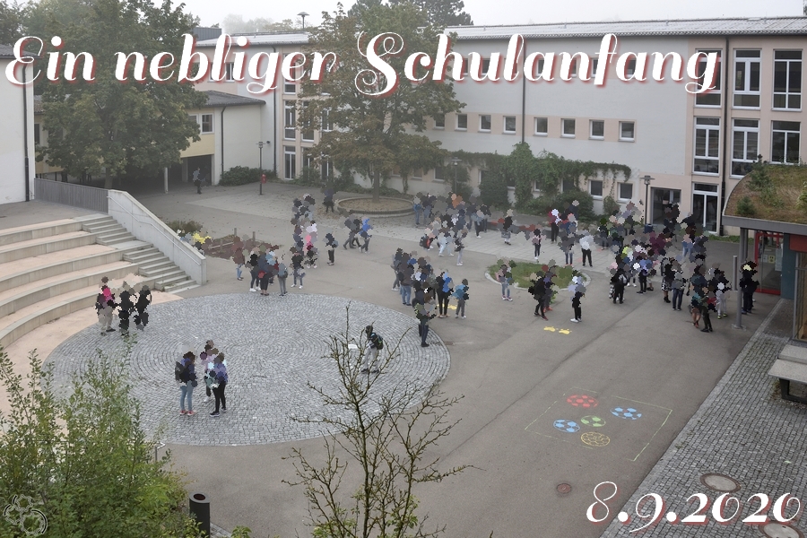 Ein nebliger Schulanfang: 8.9.2020